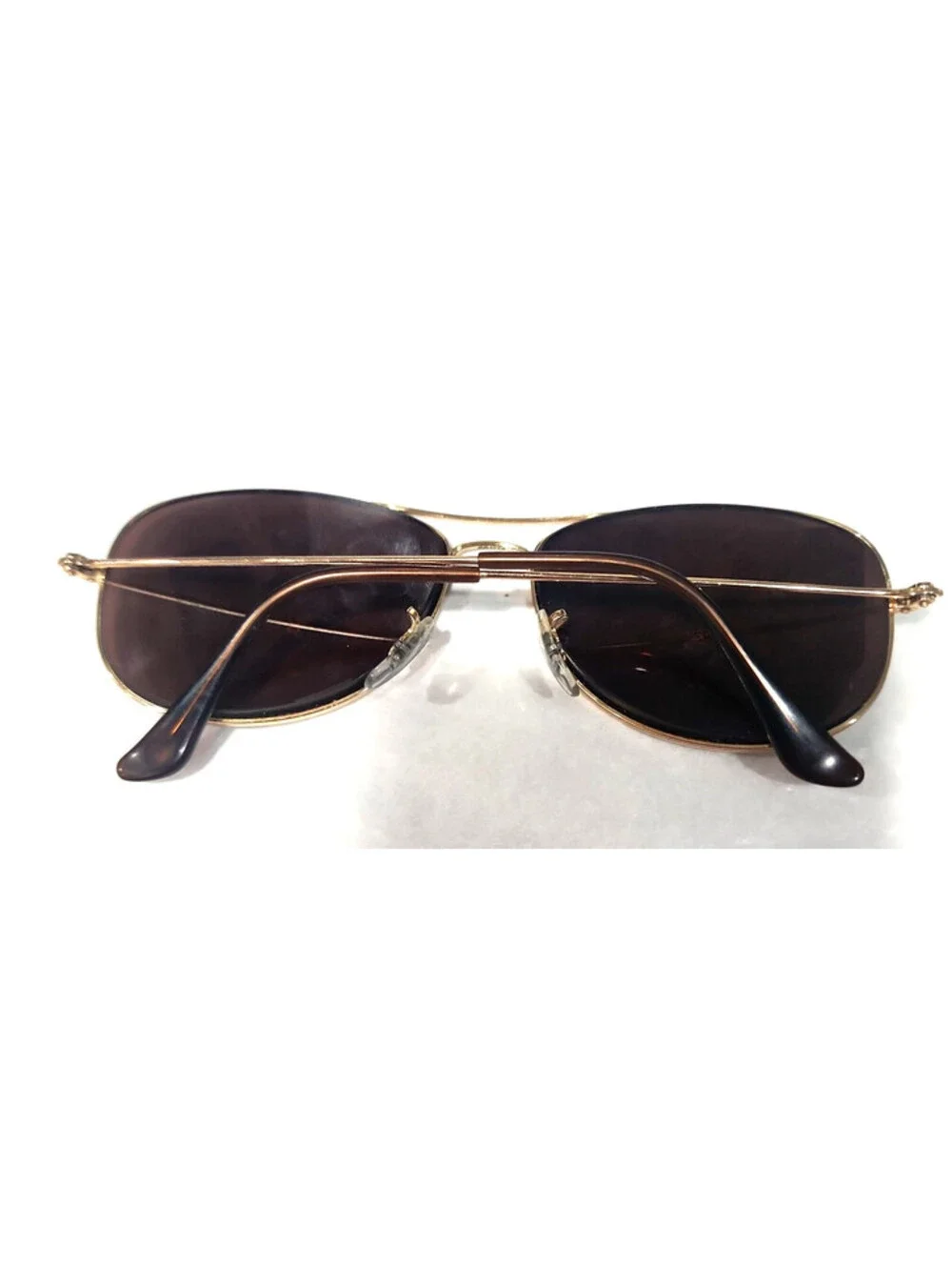 Ray Ban RB3362 Cockpit 001/51 No Lenses Gold Metal Sunglasses Frame 56-14 MRO